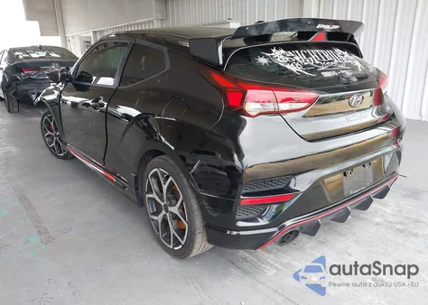 2020 Hyundai Veloster N z USA, uszkodzony, nr VIN KMHT36AH8LU004852